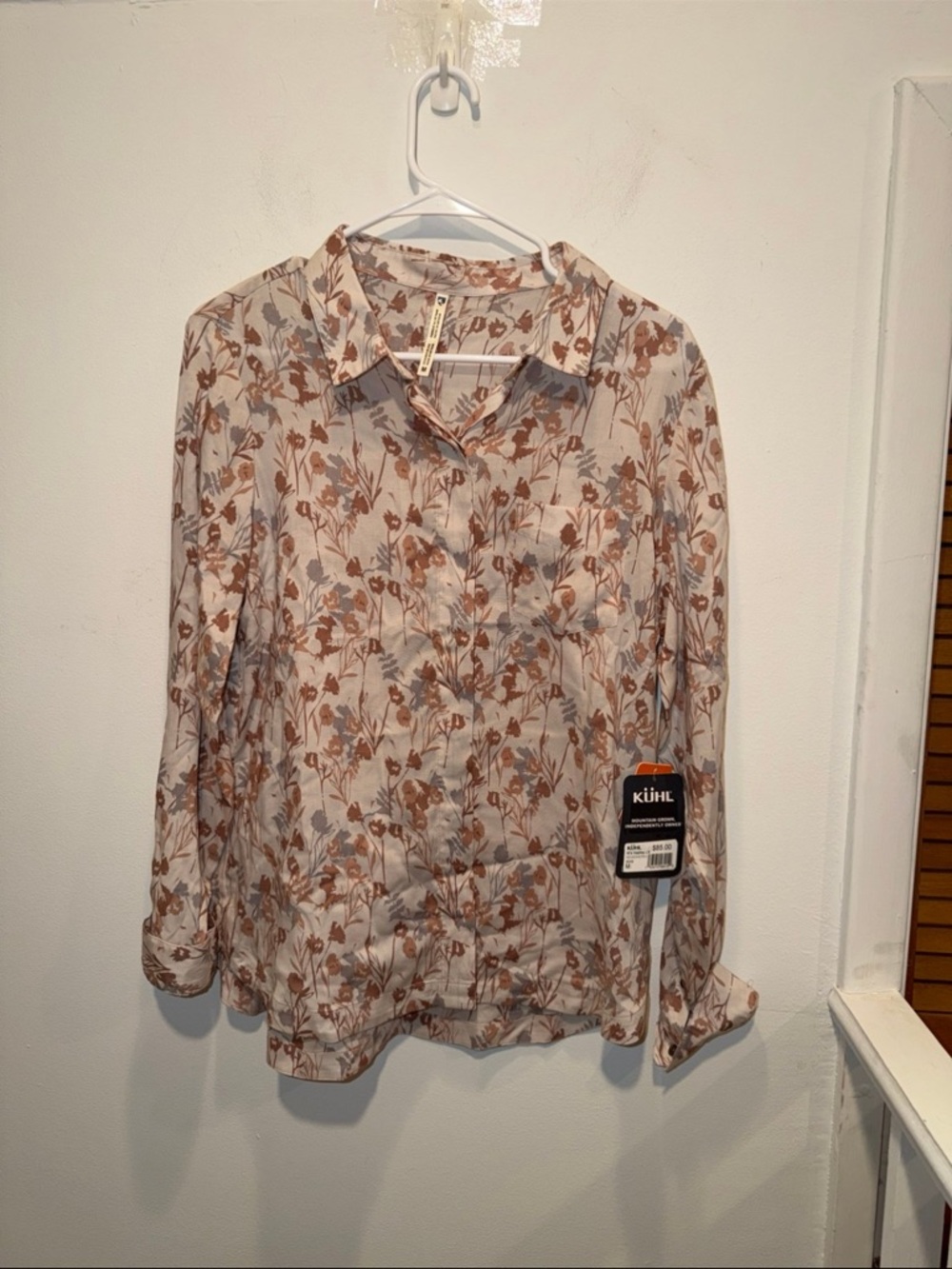 KUHL Women’s Hadley Long Sleeve Button Up. Size Medium (NWTS)